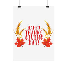 Load image into Gallery viewer, Rolled Poster - Happy Thanksgiving Day