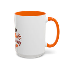 Load image into Gallery viewer, Accent Coffee Mug - Thanksgiving Day - Happy Thanksgiving Day
