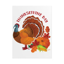 Load image into Gallery viewer, Rolled Poster - Thanksgiving - Happy Turkey Day