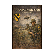Load image into Gallery viewer, Rolled Posters - 1st Cavalry Division in Ia Drang