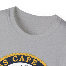 Load image into Gallery viewer, Unisex Ultra Cotton Tee - Navy - USS Cape Cod (AD 43) wo txt X 300