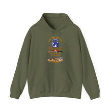 Load image into Gallery viewer, Hoodie – XVIII Airborne Corps Desert Storm Ribbons - with Scene - 3D - Transparent