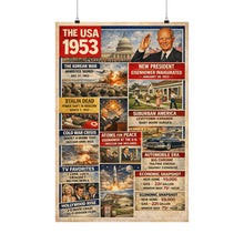 Load image into Gallery viewer, Matte Poster -THE USA - 1953