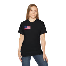 Load image into Gallery viewer, Unisex Ultra Cotton Tee - USA Flag - Classic T Shirt