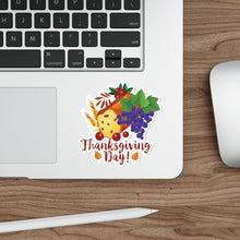 Load image into Gallery viewer, Die-Cut Stickers - Thanksgiving Day - Bread