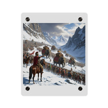Load image into Gallery viewer, Acrylic Wall Art Panel - Hannibal Crossing the Alps to Atttack Rome