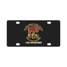Load image into Gallery viewer, Army - 1st Squadron, 10th Cavalry w SVC Ribbon X 300 Classic License Plate