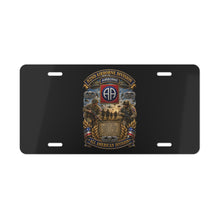 Load image into Gallery viewer, License Plate - Army - 82nd Airborne Division - WWII to NOW - All American Division - 3D - Enhanced