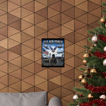 Load image into Gallery viewer, U.S. Air Force - Airmen Today, Defenders Forever - Tribute Matte Poster — "READY TO FIGHT"
