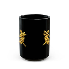 Load image into Gallery viewer, Black Mug (15oz) - Army - JAG Branch wo txt - 3D - enhanced