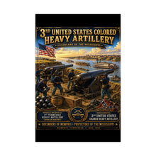 Load image into Gallery viewer, 1st Mississippi Infantry (African Descent) Tribute Matte Poster - "Battle of Milliken's Bend" June 7, 1863