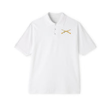 Load image into Gallery viewer, Men's Piqué Polo - Infantry Branch - Crossed Rifles