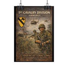 Load image into Gallery viewer, Rolled Posters - 1st Cavalry Division in Ia Drang