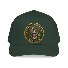 Load image into Gallery viewer, Mid Profile Baseball Cap - Army - US Army Veteran - 3D - Enhanced