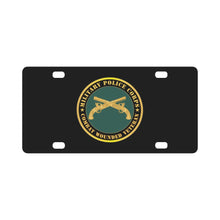 Load image into Gallery viewer, Army - Military Police - Branch - Combat Wounded Veteran X 300 Classic License Plate