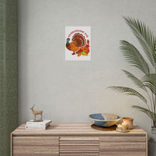 Load image into Gallery viewer, Rolled Poster - Thanksgiving - Happy Turkey Day