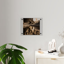 Load image into Gallery viewer, Acrylic Wall Art Panel - Marine Sniper Providing Overwatch for Breach Team