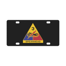 Load image into Gallery viewer, DUI - 3rd Armored Division X 300 Classic License Plate