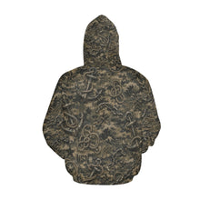 Load image into Gallery viewer, AOP Hoodie - Worn USN Nautical Camouflage Pattern Men's All Over Print Hoodie (USA Size)
