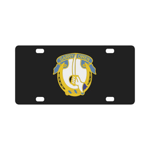 2nd Bn, 7th Cavalry(Airmobile Infantry) No Text Classic License Plate