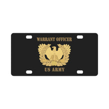 Load image into Gallery viewer, Army - Emblem - Warrant Officer Insignia X 300 Classic License Plate