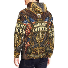 Load image into Gallery viewer, AOP Hoodie - Warrant Officer - Emblem Men's All Over Print Hoodie (USA Size)