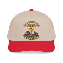 Load image into Gallery viewer, Mid Profile Baseball Cap - Army - Medical Corps - US Army w Scene - 3D - Enhanced