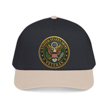 Load image into Gallery viewer, Mid Profile Baseball Cap - Army - US Army Veteran - 3D - Enhanced