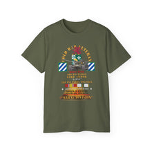 Load image into Gallery viewer, WWII Veteran Unit Tribute Tee — 3rd Infantry Division Tank & Honor Design - Front & Back