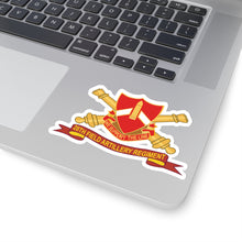 Load image into Gallery viewer, Kiss-Cut Stickers - Army - 28th Field Artillery Regiment w Br - Ribbon X 300
