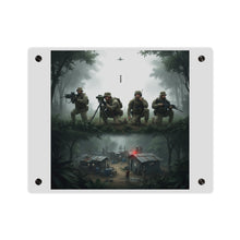 Load image into Gallery viewer, Acrylic Wall Art Panel - Jungle Drug Lab Destruction wo Explosions