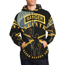 Load image into Gallery viewer, Men's All Over Print Hoodie (USA Size) (Model H13) - Infantry - Follow Me - Ranger Tab - Paratrooper