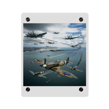 Load image into Gallery viewer, Acrylic Wall Art Panel - British and German aircraft during the Battle of Britain