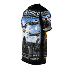 Load image into Gallery viewer, U.S. Air Force - Airmen Today, Defenders Forever - Tribute Tee — "READY TO FIGHT"