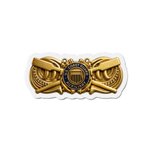 Load image into Gallery viewer, Die-Cut Magnet - USCG - Coxswain - Auxiliary wo txt - 3D - Enhanced