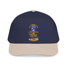 Load image into Gallery viewer, Mid Profile Baseball Cap - XVIII Airborne Corps Desert Storm Ribbons - with Scene - 3D - Transparent