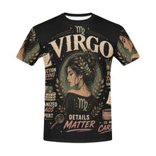 Load image into Gallery viewer, Virgo - perfection in progress Men's All Over Print Crew Neck T-Shirt