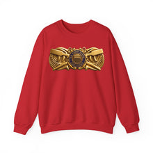 Load image into Gallery viewer, Crewneck Sweatshirt - USCG - Coxswain - Auxiliary wo txt - 3D - Enhanced