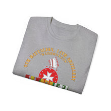 Load image into Gallery viewer, Unisex Ultra Cotton Tee - 6th Battalion, 14th Artillery Regiment - DUI - Warbonnets - VN SVC BAR - Top X 300