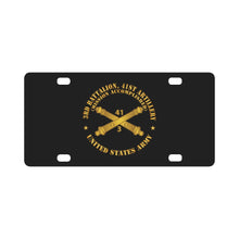 Load image into Gallery viewer, 3rd Bn 41st Artillery - Mission Accomplished - US Army w Branch X 300 Classic License Plate