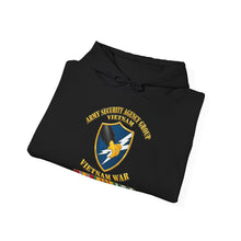 Load image into Gallery viewer, Hoodie – Army - Army Security Agency Group w SVC Ribbons - 3D - Enhanced