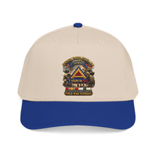 Load image into Gallery viewer, Mid Profile Baseball Cap - Army - 7th Unites States Army - 7 Steps to Hell w Germany Tab - SS w COLD WAR SVC - 3D - Enhanced