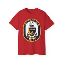 Load image into Gallery viewer, Unisex Ultra Cotton Tee - Navy - USS Cape Cod (AD 43) wo txt X 300