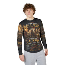 Load image into Gallery viewer, First Battle of Bull Run Tribute Long Sleeve Shirt — "There is Jackson standing like a stone wall."