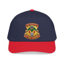Load image into Gallery viewer, Mid Profile Baseball Cap - 528th Support Bn - DUI wo Txt - 3D - Enhanced