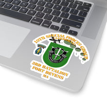Load image into Gallery viewer, Kiss-Cut Stickers - SOF - 3rd Bn 10th SFG - Ft Devens MA