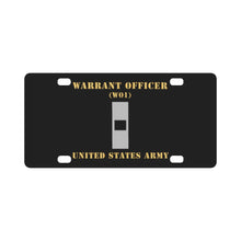 Load image into Gallery viewer, Army - Warrant Officer - W01 - Flat X 300 Classic License Plate