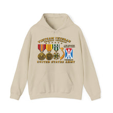 Load image into Gallery viewer, Hoodie – Army - Vietnam Vet - w Medals - VN - 11th Infantry Brigade (Light) - 3D Enhanced X 300