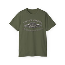 Load image into Gallery viewer, Unisex Ultra Cotton Tee - USCG - Surface Warfare w txt - 3D - Enhanced