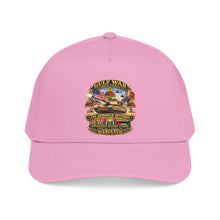 Load image into Gallery viewer, Mid Profile Baseball Cap - Army - Desert Storm - 2nd Armored Div - Combat Vereran Veteran w GULF SVC - 3D - Enhanced